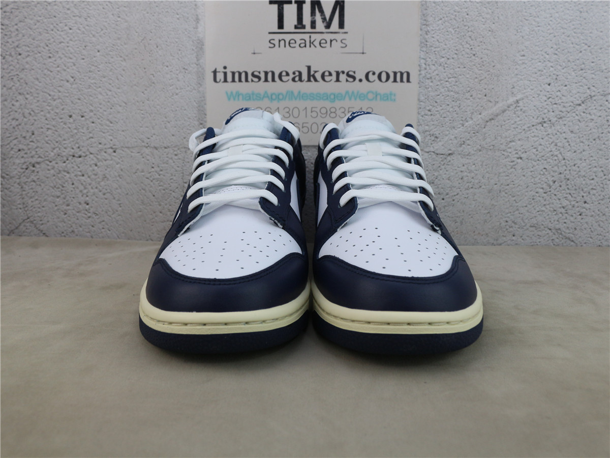 M Batch Nike Dunk Low Vintage Navy DD1503-115